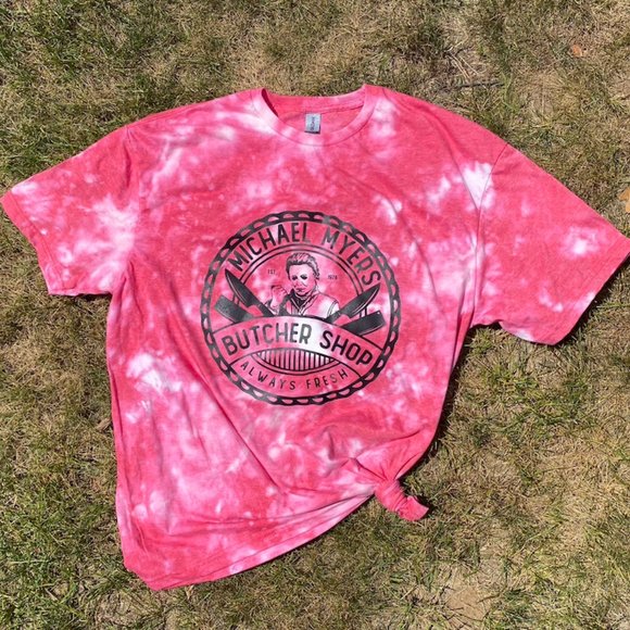 West Mitten Designs Other - Michael Meyers Butcher Shop Bleached Tee